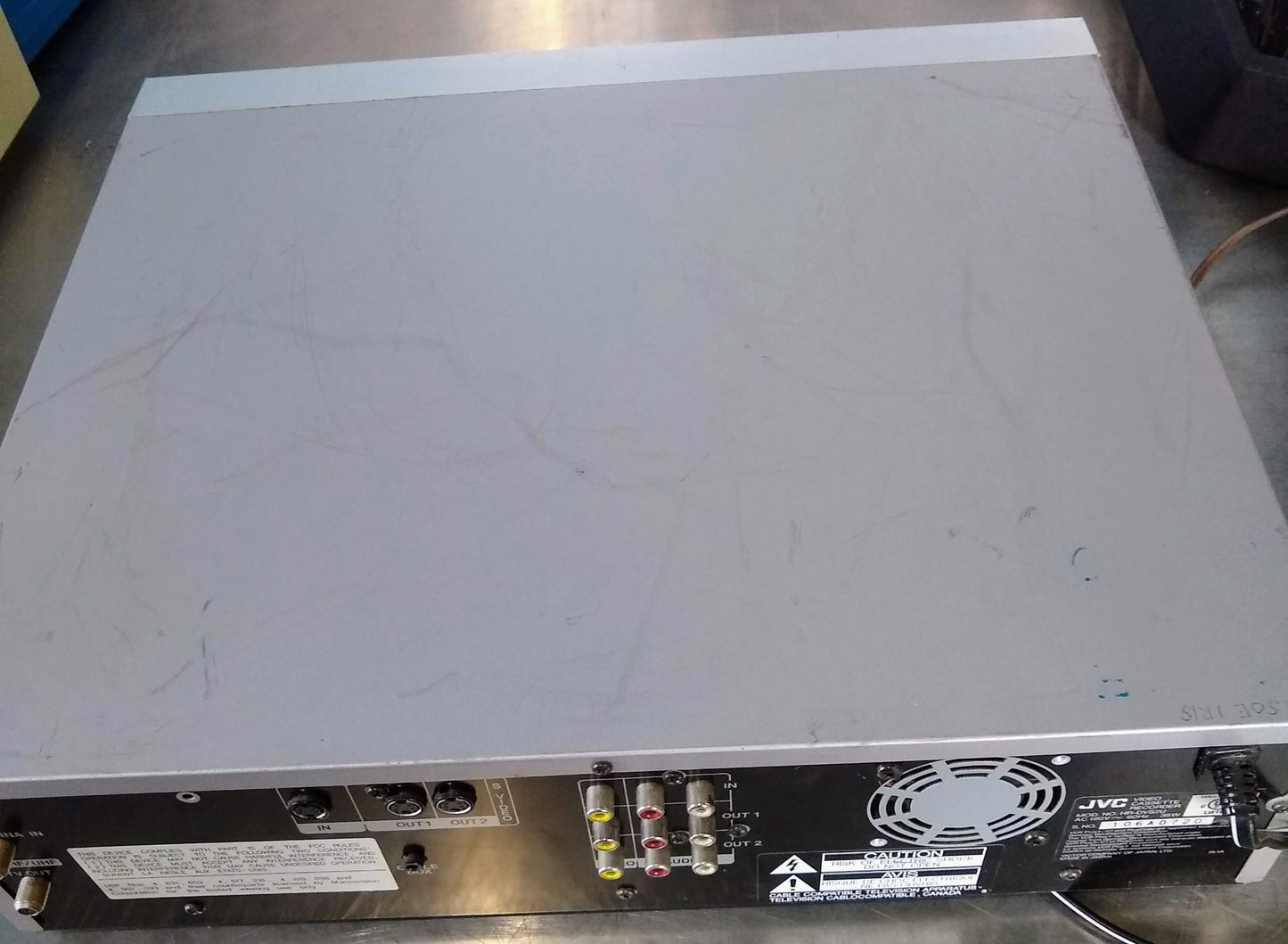 JVC HR-DVS2U MINI-DV/S-VHS COMBO VIDEO CASSETTE RECORDER - No Remote - FREE SHIP