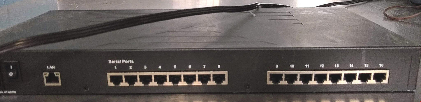 MOXA NPORT 5610 - 16 PORT RS-232/422/485 DEVICE SERVER FREE SHIPPING