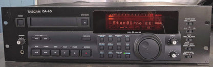 TEAC TASCAM DA-40 DUAL DIGITAL AUDIO TAPE RECORDER DECK WITH MANUAL FREESHIP