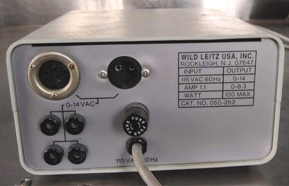 WILD LEITZ® 050-262 MICROSCOPE POWER SUPPLY WORKS GREAT 90-DAY-WARRANTY FREESHIP
