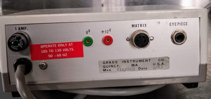 GRASS INSTRUMENTS S10 VSAB LED VISUAL STIMULATOR AMPLIFIER NEUROLOGY FREE SHIP