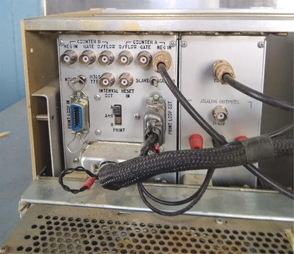 EG&G ORTEC 9315 PHOTON COUNTER 9349 RATEMETER 4001C BIN 4002A NIM POWER SUPPLY