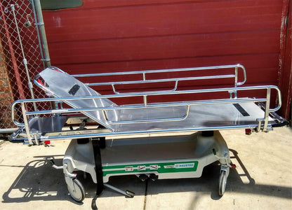 500lbs CAPACITY HAUSTED 462 HORIZON AIRGLIDE HOSPITAL TRANSPORT GURNEY STRETCHER