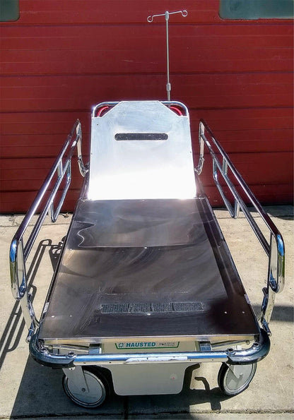 500lbs CAPACITY HAUSTED 462 HORIZON AIRGLIDE HOSPITAL TRANSPORT GURNEY STRETCHER