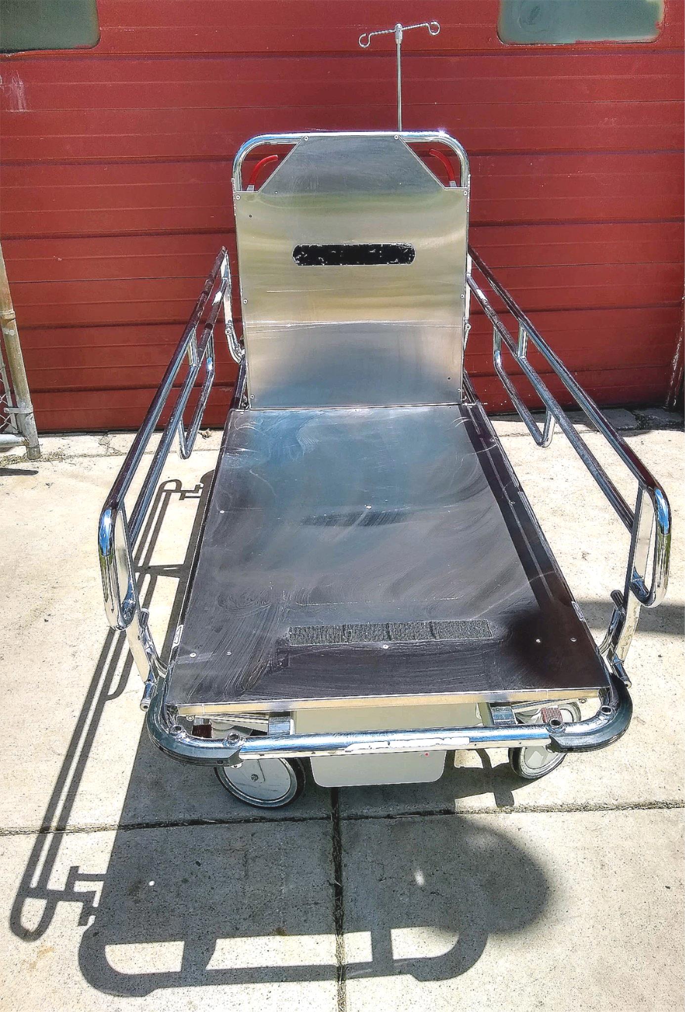 500lbs CAPACITY HAUSTED 462 HORIZON AIRGLIDE HOSPITAL TRANSPORT GURNEY STRETCHER
