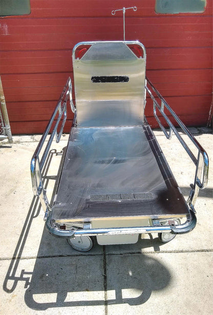 500lbs CAPACITY HAUSTED 462 HORIZON AIRGLIDE HOSPITAL TRANSPORT GURNEY STRETCHER