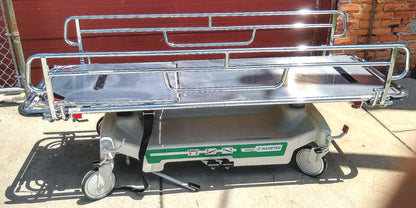 500lbs CAPACITY HAUSTED 462 HORIZON AIRGLIDE HOSPITAL TRANSPORT GURNEY STRETCHER