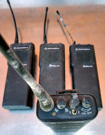 LOT OF 7 MOTOROLA RADIUS P50 Radio WALKIE TALKIES H41GNU1120BN FREESHIP