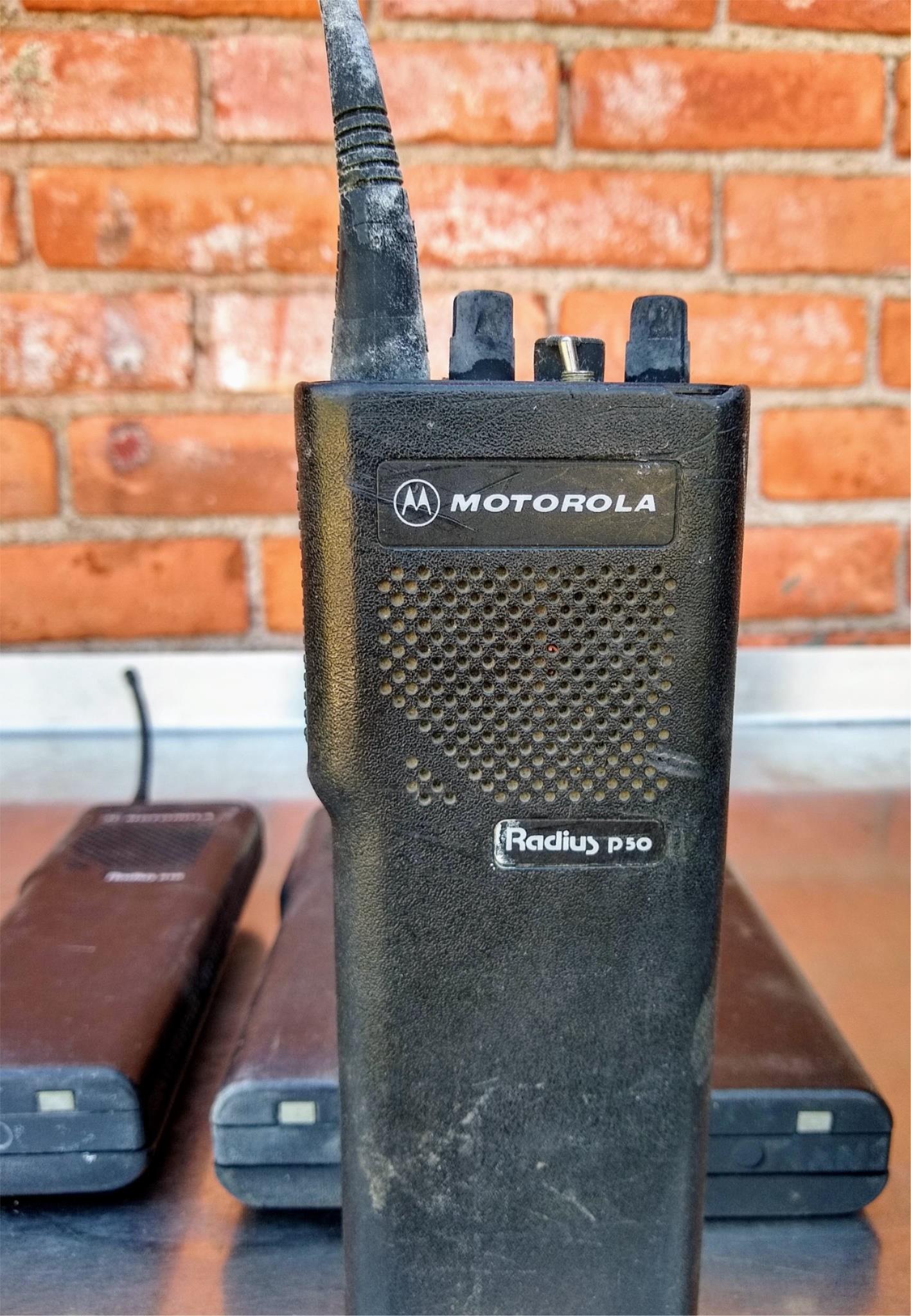 LOT OF 7 MOTOROLA RADIUS P50 Radio WALKIE TALKIES H41GNU1120BN FREESHIP