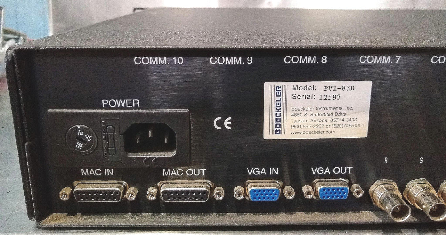 BOECKELER POINTMAKER® PVI-83D Multiple Sync BROADCAST VIDEO MAKER FREE SHIP