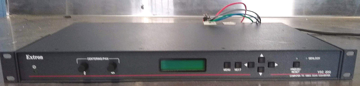 EXTRON® VSC200 COMPUTER TO VIDEO SCAN CONVERTER up to 1280x1024 FREE SHIP