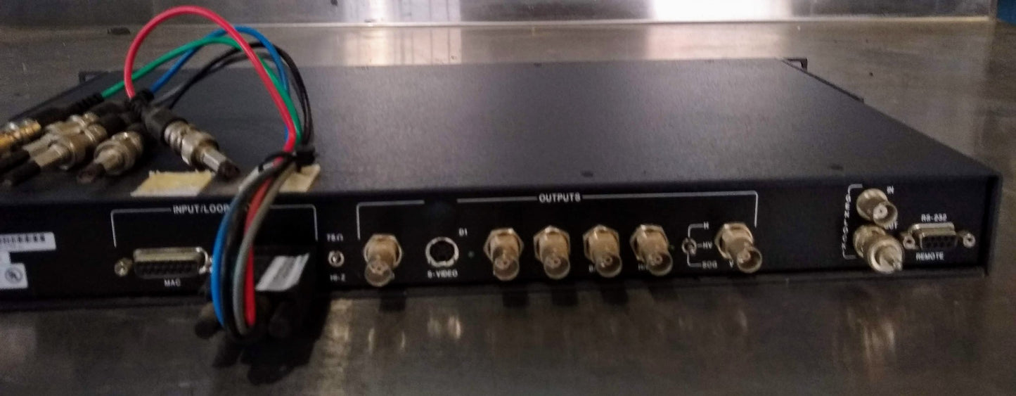 EXTRON® VSC200 COMPUTER TO VIDEO SCAN CONVERTER up to 1280x1024 FREE SHIP