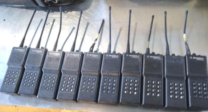 LOTOF 10MOTOROLA RADIUS P110 Low Band Radio WALKIE TALKIES H41GNU1120BN FREESHIP