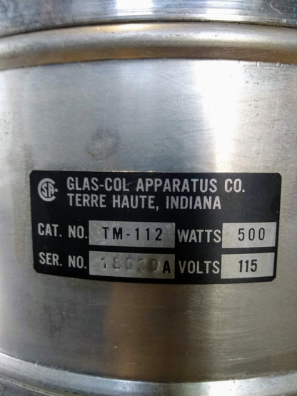 GLAS COL® 100B TM112 ALUMINUM HEATING MANTLE 120V 90-DAY-WARRANTY FREE SHIPPING