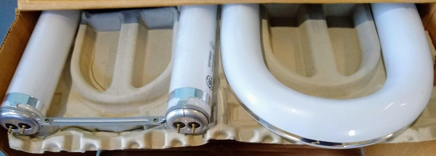 BOX of 12 40WW/U/6/WM WATT MISER FLUORESCENT U LIGHTs by GE® LIGHTING FREE SHIP