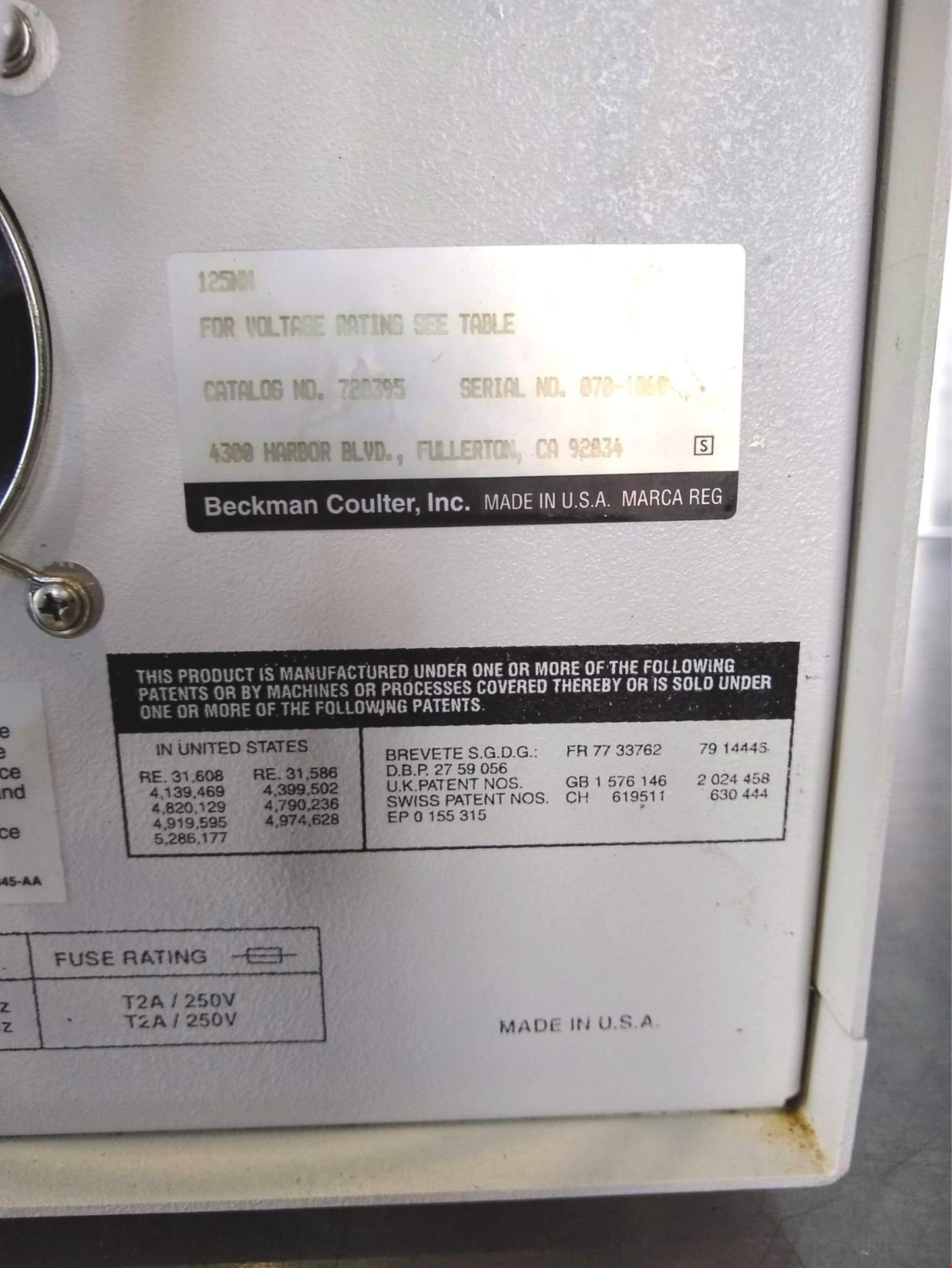 BECKMAN COULTER®  SYSTEM GOLD 125NM SOLVENT MODULE PUMP 728395 FREE SHIPPING