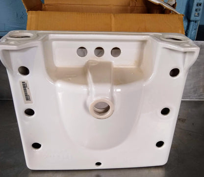 KOHLER 20" x 18" WALL MOUNT COMMERCIAL SINK withHOT & COLD FAUCET HOLES FREESHIP