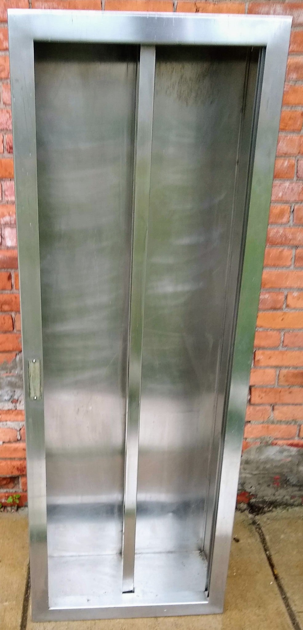 VINTAGE ALBERT PICK CHICAGO 65" 3/4' x 24" x 12"deep CABINET STEAMPUNK ST STEEL