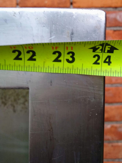 VINTAGE ALBERT PICK CHICAGO 65" 3/4' x 24" x 12"deep CABINET STEAMPUNK ST STEEL