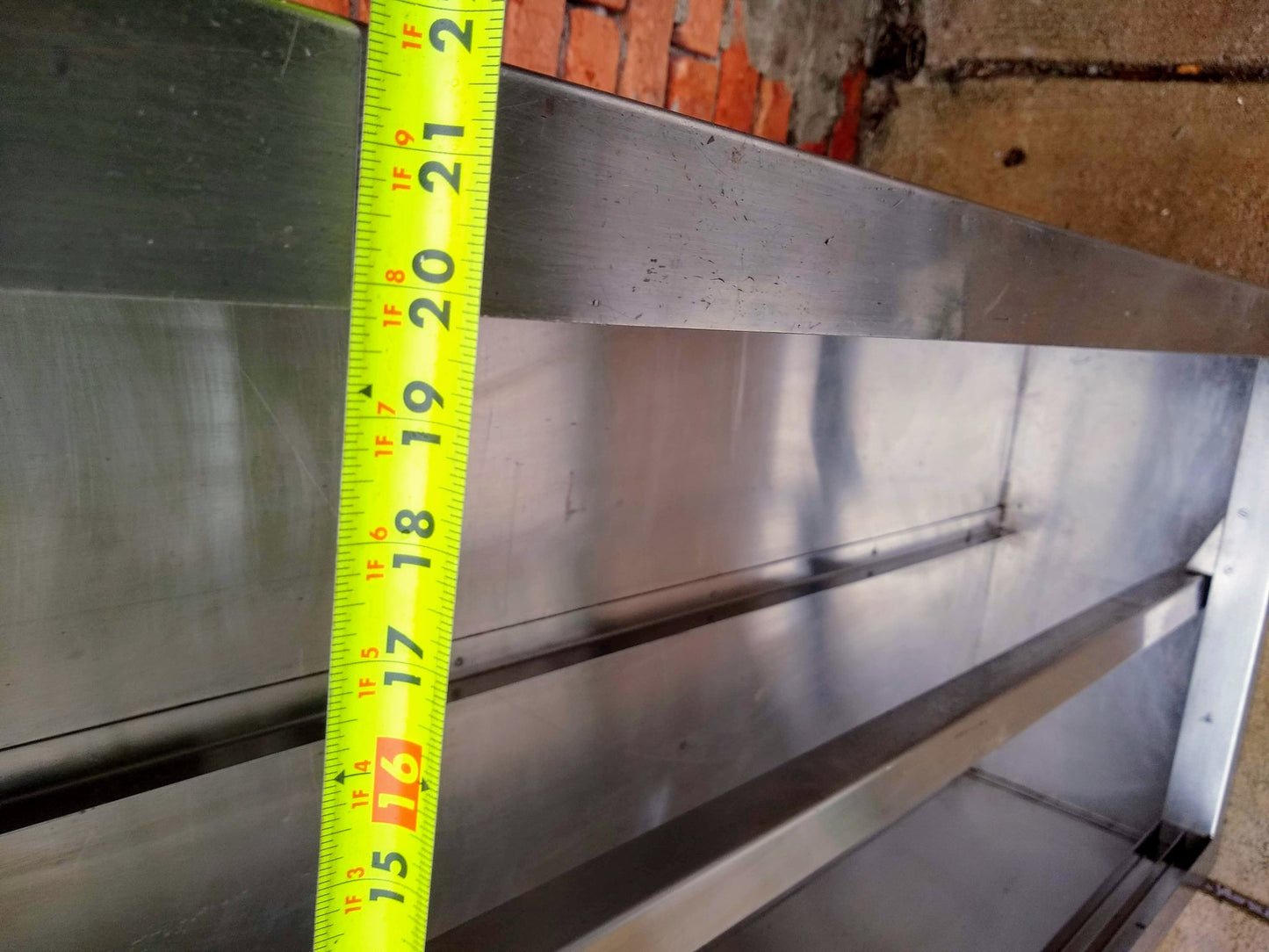 VINTAGE ALBERT PICK CHICAGO 65" 3/4' x 24" x 12"deep CABINET STEAMPUNK ST STEEL