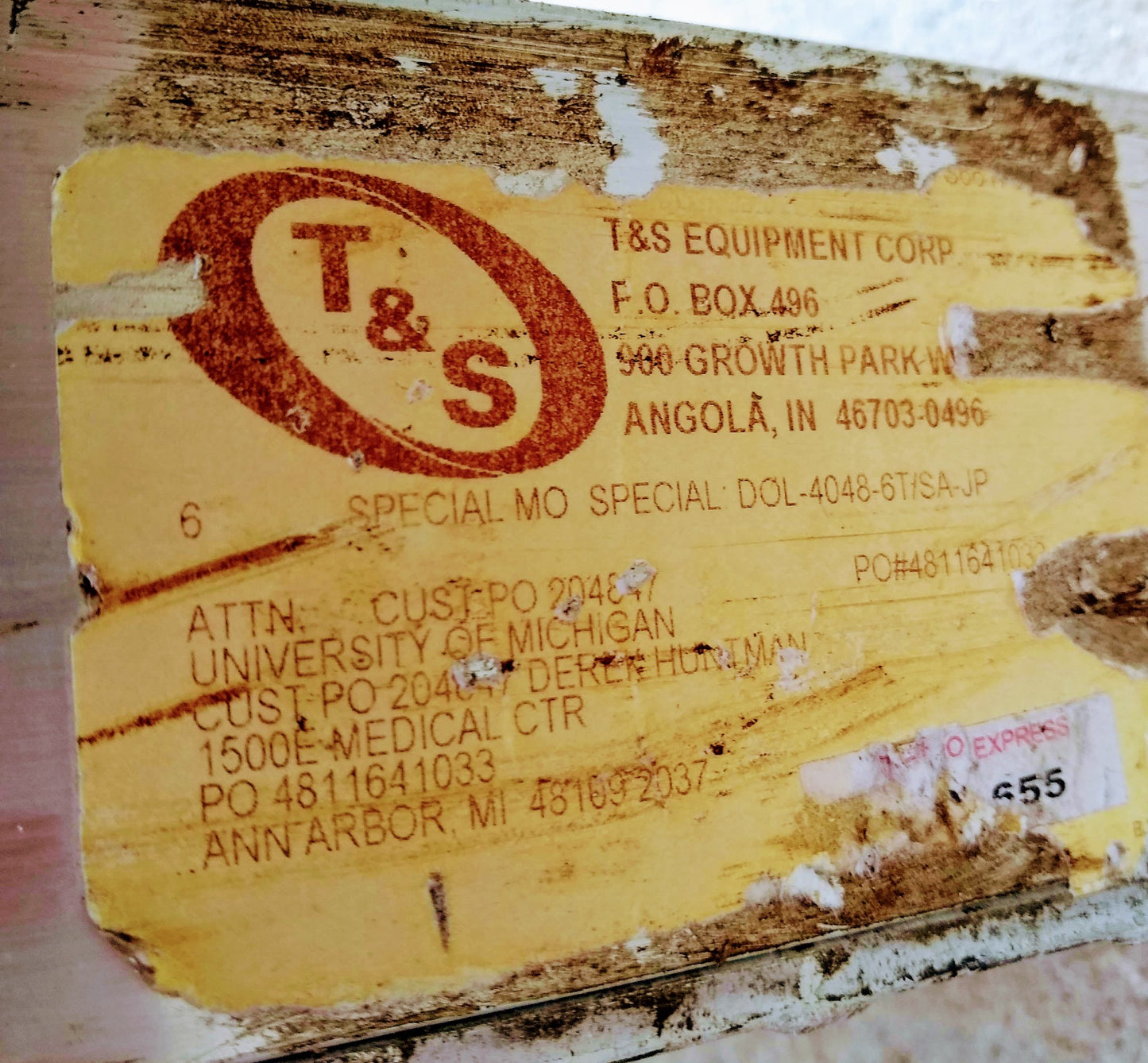 T&S 2TON/4000lbs 40" x 48" ALUMINUM TRANSITION PLATFORM DOLLY 40486T-SP FREESHIP