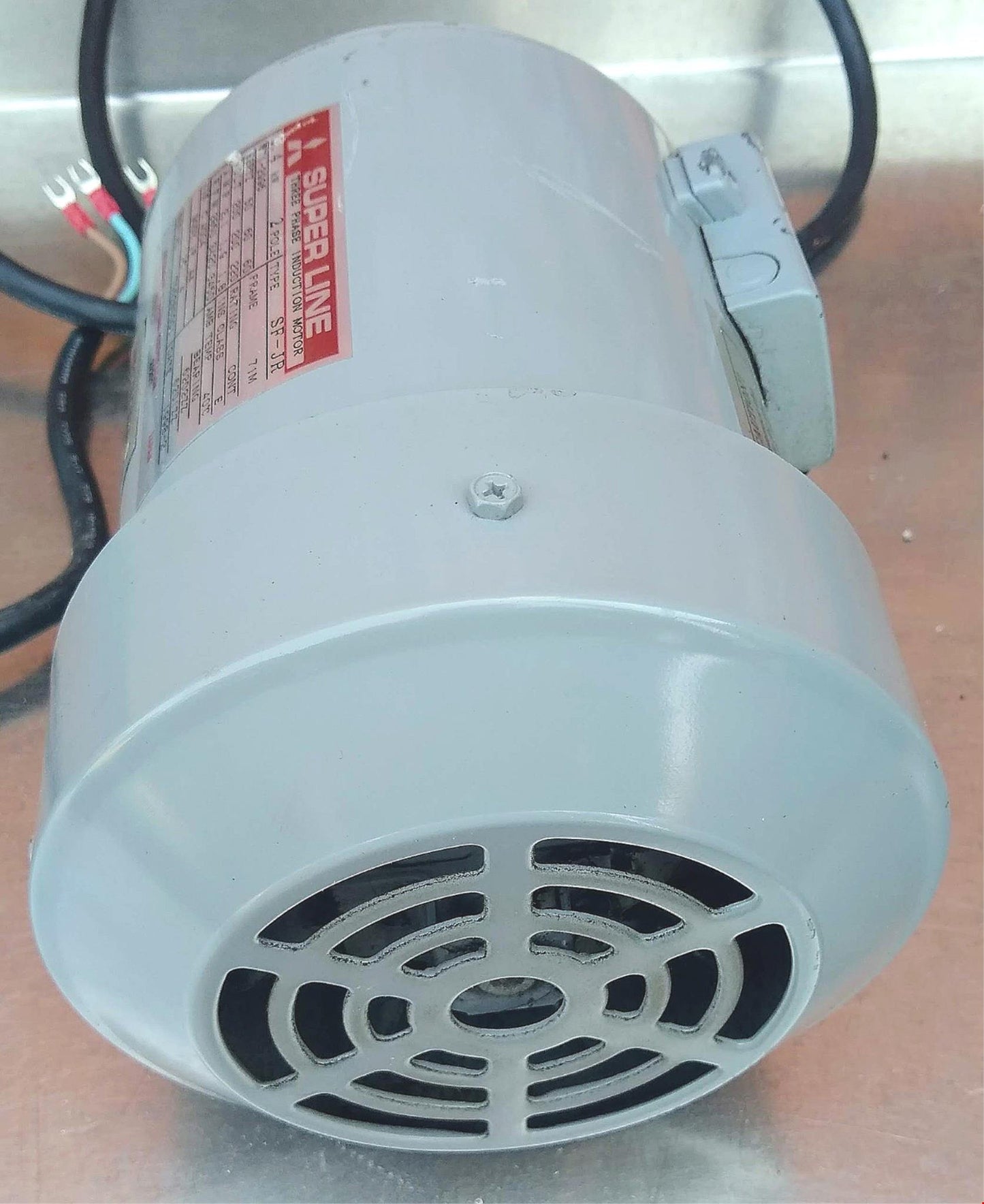 MITSUBISHI SUPER LINE 3 PHASE 0.4KW 1/2HP 2 POLE TYPE SF-JR MOTOR FREE SHIPPING