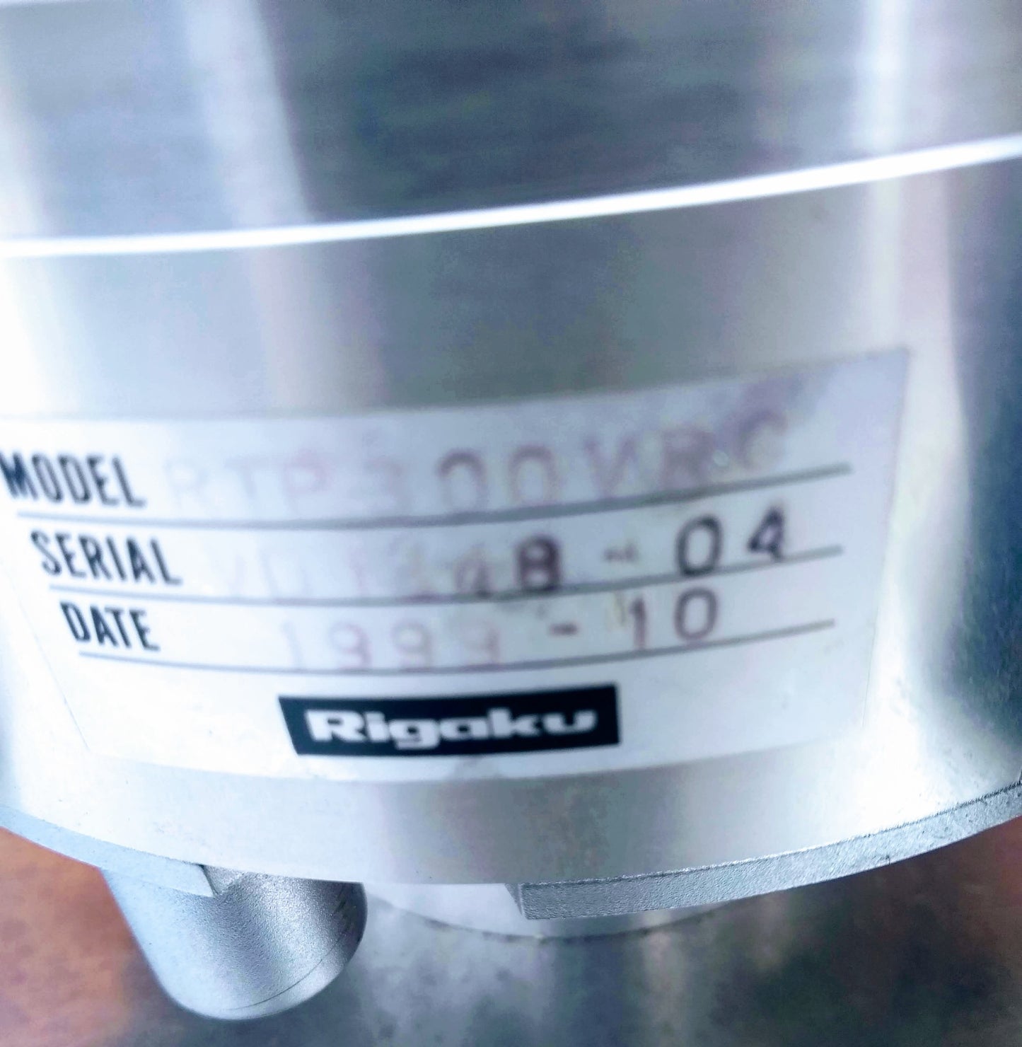 90-DAY-WARRANTY RIGAKU RTP300VRC TURBO MOLECULAR PUMP 4" TOP FLANGE FREE SHIP