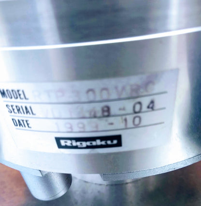 90-DAY-WARRANTY RIGAKU RTP300VRC TURBO MOLECULAR PUMP 4" TOP FLANGE FREE SHIP