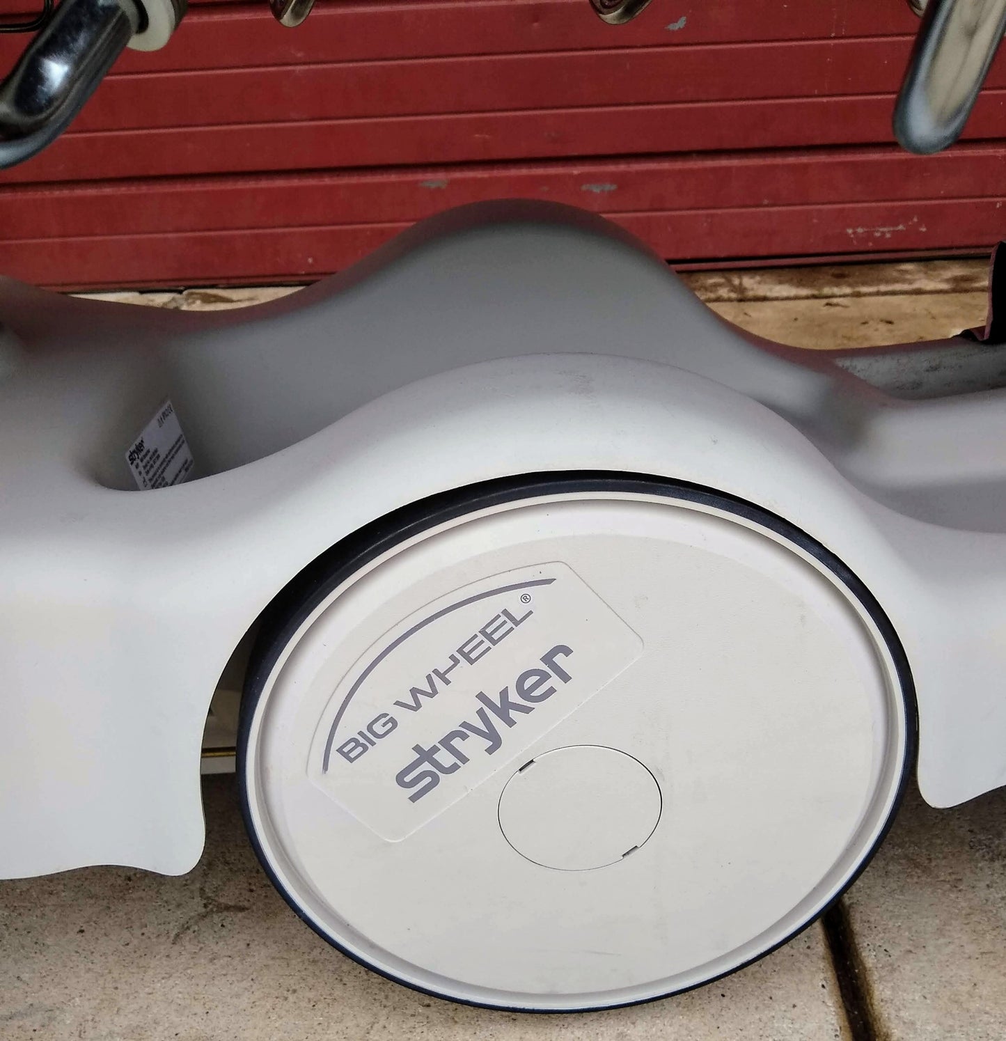 STRYKER 660 BIG WHEEL & PAD HOSPITAL EMERGENCY GURNEY BED STRETCHER FREE SHIP