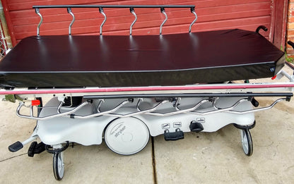 STRYKER 660 BIG WHEEL & PAD HOSPITAL EMERGENCY GURNEY BED STRETCHER FREE SHIP