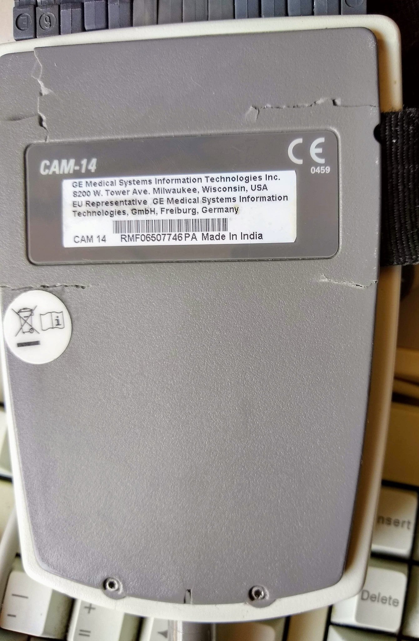 GE SERIES 2000 STRESS TEST EKG CAM 14 CASE MARQUETTE LEADWIRE TREADMILL FREESHIP