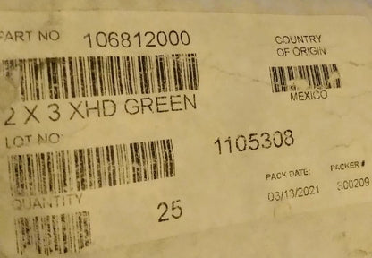 5 Units of RAYMOND 2 x 3" / 50 x 76mm GREEN SPRING COIL DIECO HX 71 FREESHIPPING