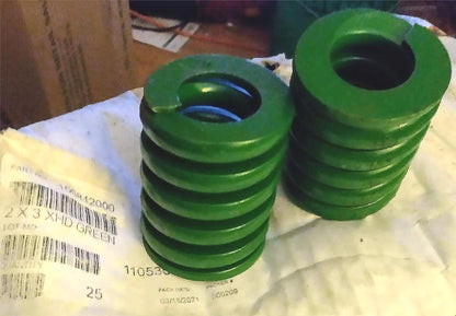 5 Units of RAYMOND 2 x 3" / 50 x 76mm GREEN SPRING COIL DIECO HX 71 FREESHIPPING