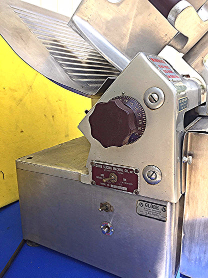 GLOBE MODEL 720 AUTOMATIC FEED AUTO SLICER COMMERCIAL DELI 1 PHASE