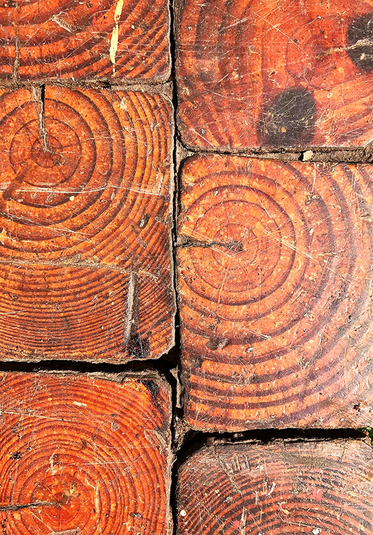 1 Lot Early 1900s VINTAGE ART NOUVEAU INDUSTRIAL URBAN MODERN OLD PINE WOOD TILE