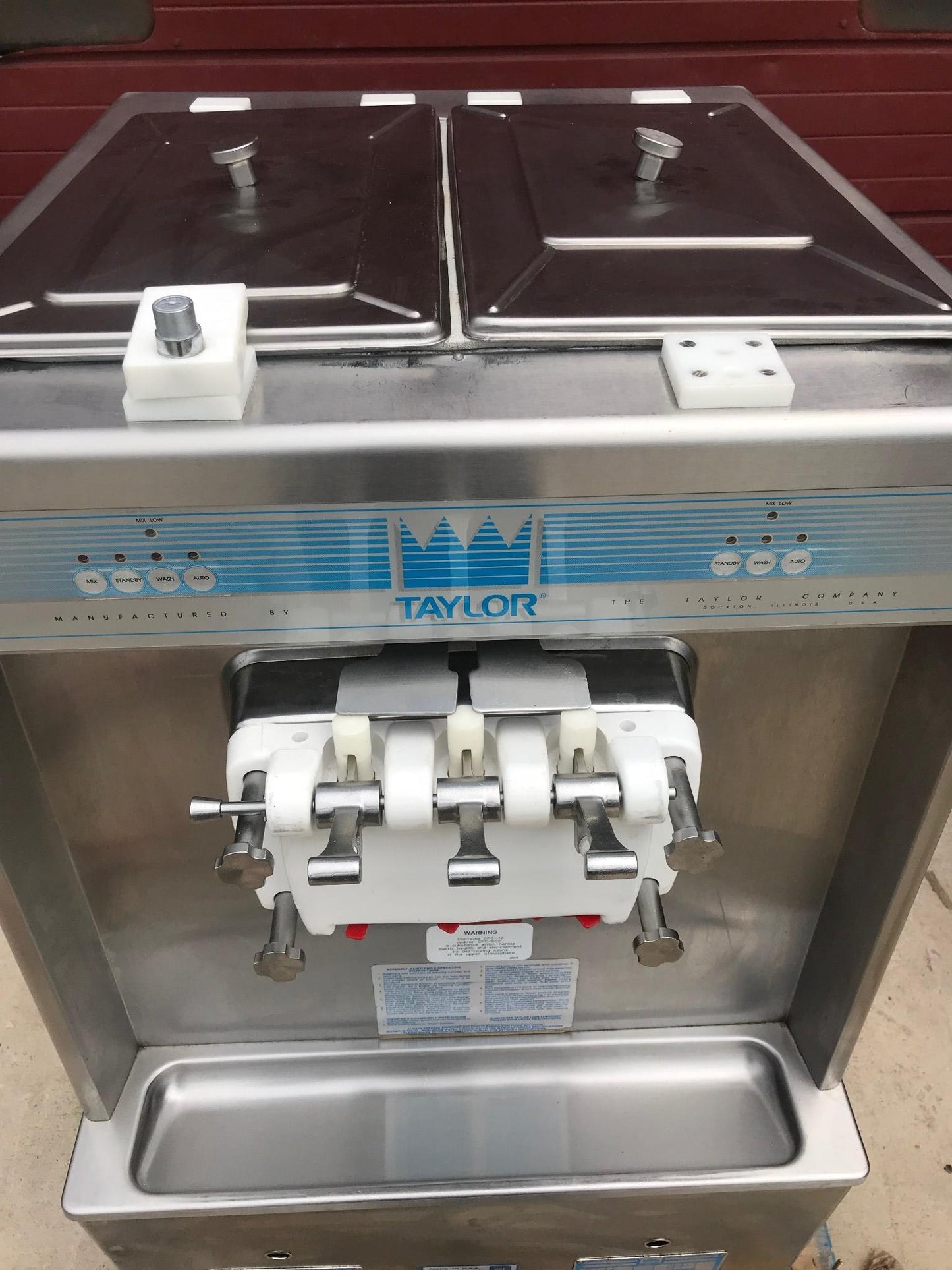 TAYLOR 754-33 TWIN SOFT SERVE ICE CREAM FROZEN YOGURT 3PH MACHINE FREE SHIPPING