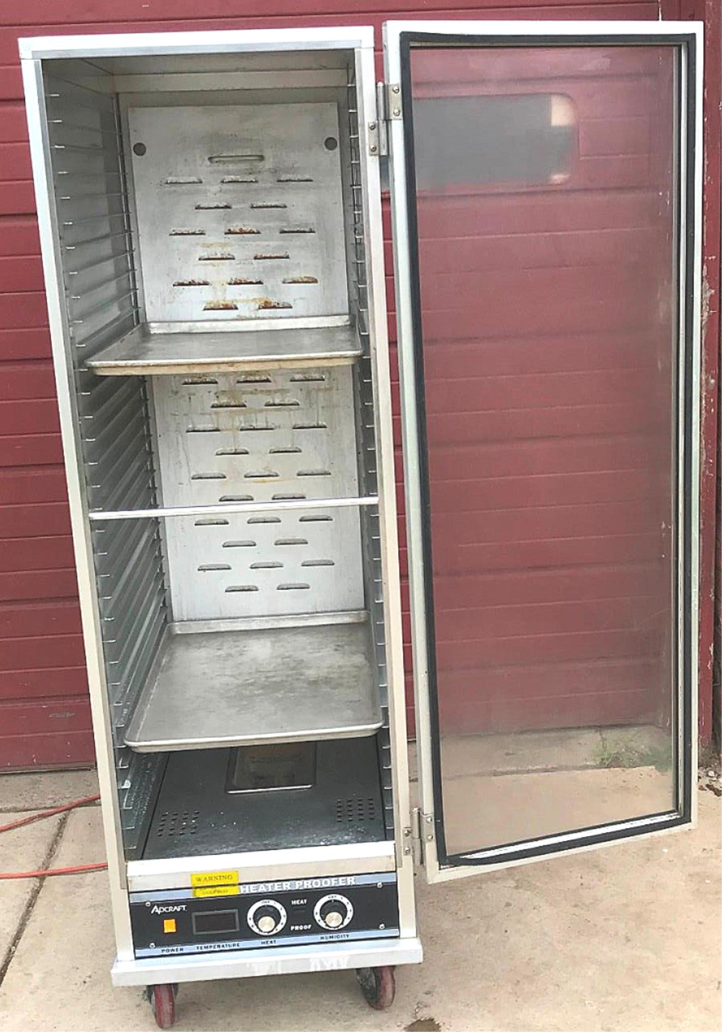 ADCRAFT PW-120 PROOFER WARMER HEATED HOLDING CABINET 120V FREE SHIP WATCH VIDEO