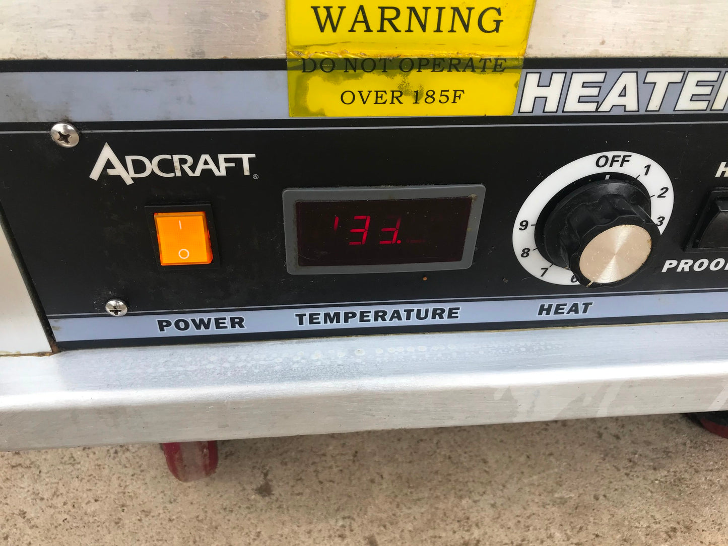 ADCRAFT PW-120 PROOFER WARMER HEATED HOLDING CABINET 120V FREE SHIP WATCH VIDEO