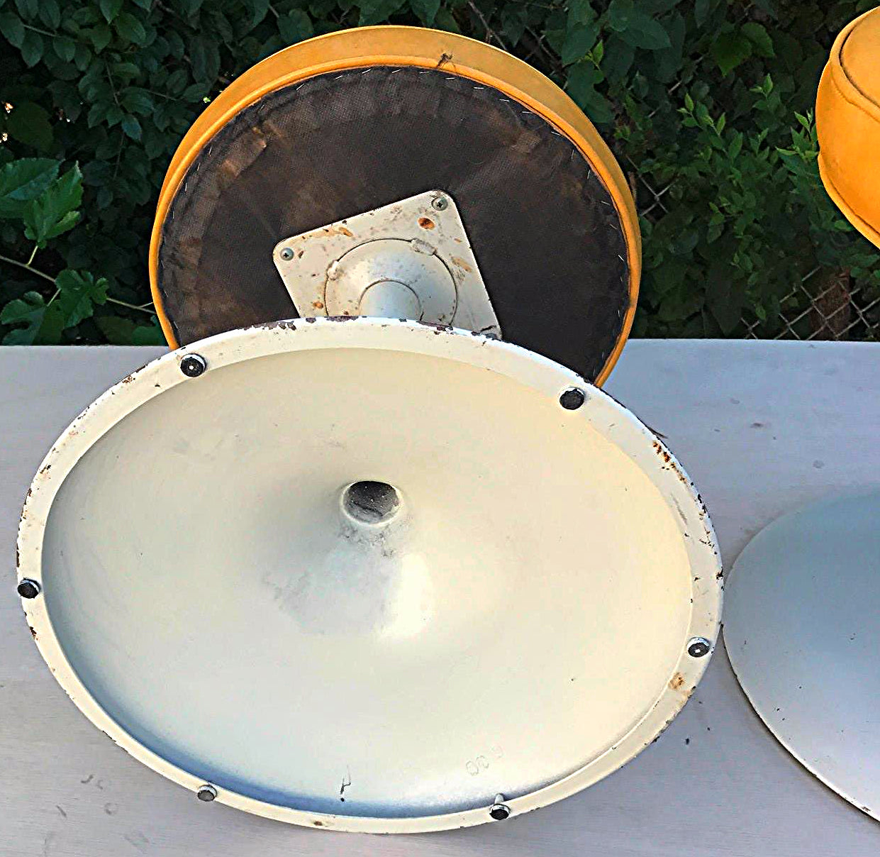 RARE SET of 4 MCM Eero Knoll Saarinen BR 51 K TULLIP SWIVEL STOOLS WATCH VIDEO