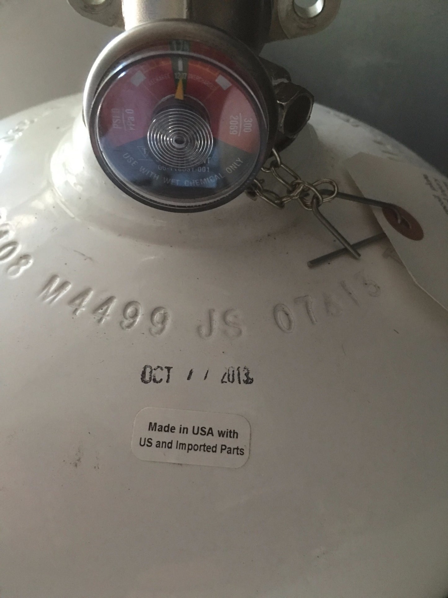 KIDDE WHDR WET CHEMICAL FIRE SYSTEM WHDR-260 WHDR-600 CYLINDER KITCHEN HOOD