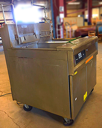 FRYMASTER GPCRBSC NATURAL GAS WH-90 PASTA COOKER & RINSE MAGIC SYSTEM FREE SHIP