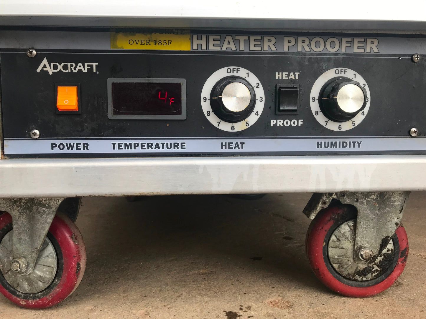 ADCRAFT PW-120 PROOFER WARMER HEATED HOLDING CABINET 120V FREE SHIP WATCH VIDEO