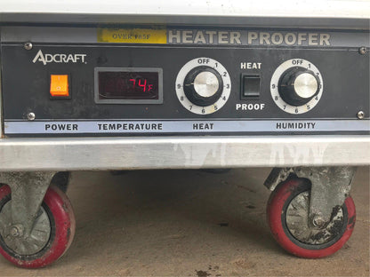 ADCRAFT PW-120 PROOFER WARMER HEATED HOLDING CABINET 120V FREE SHIP WATCH VIDEO