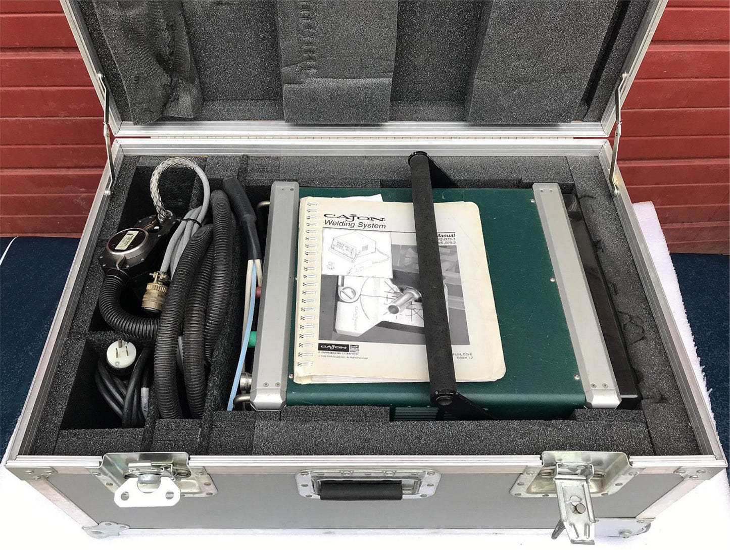 CAJON CWS-D75-1 SWAGELOK TUBE ARC ORBITAL PIPE WELDING POLYSOUDE SYSTEM WELDER