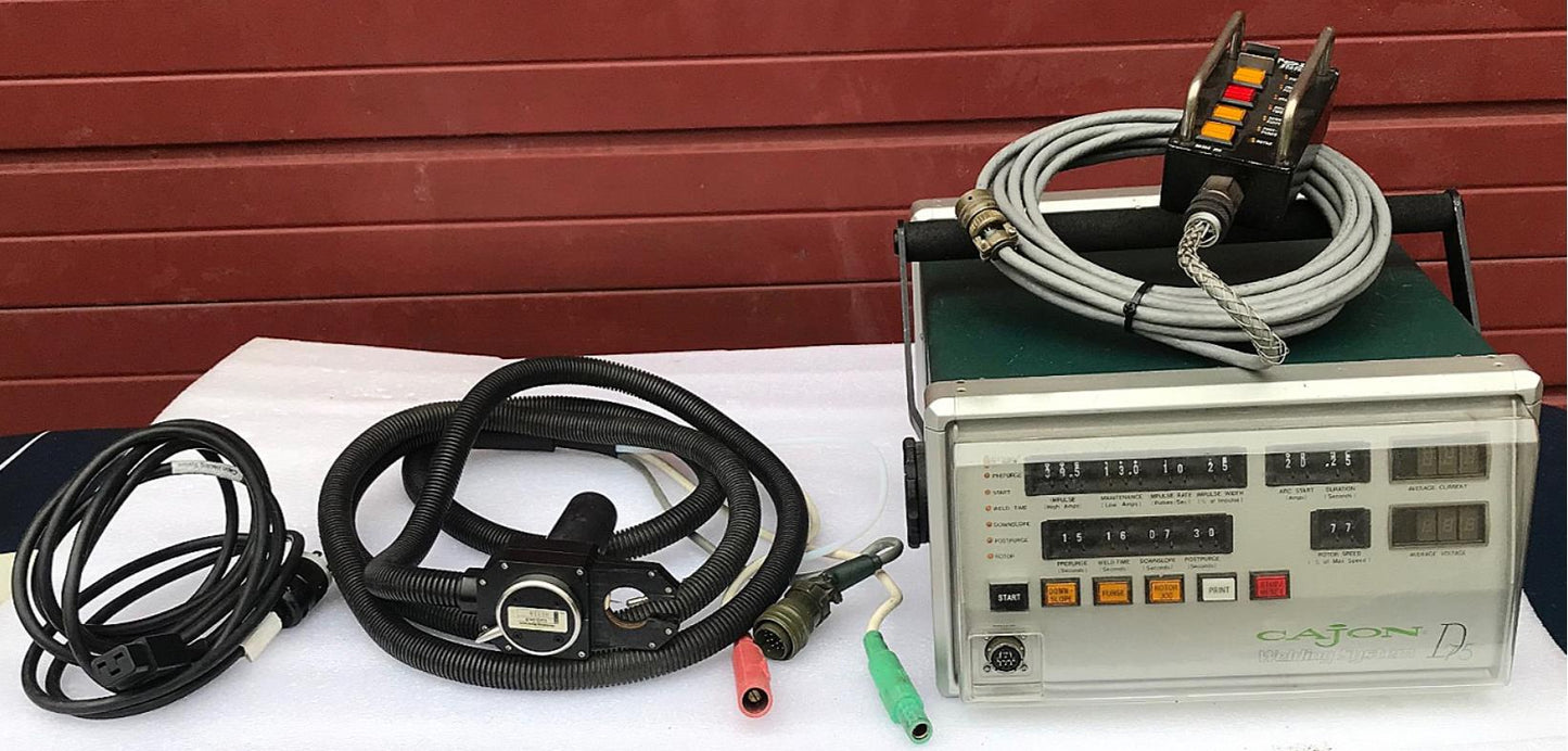 CAJON CWS-D75-1 SWAGELOK TUBE ARC ORBITAL PIPE WELDING POLYSOUDE SYSTEM WELDER