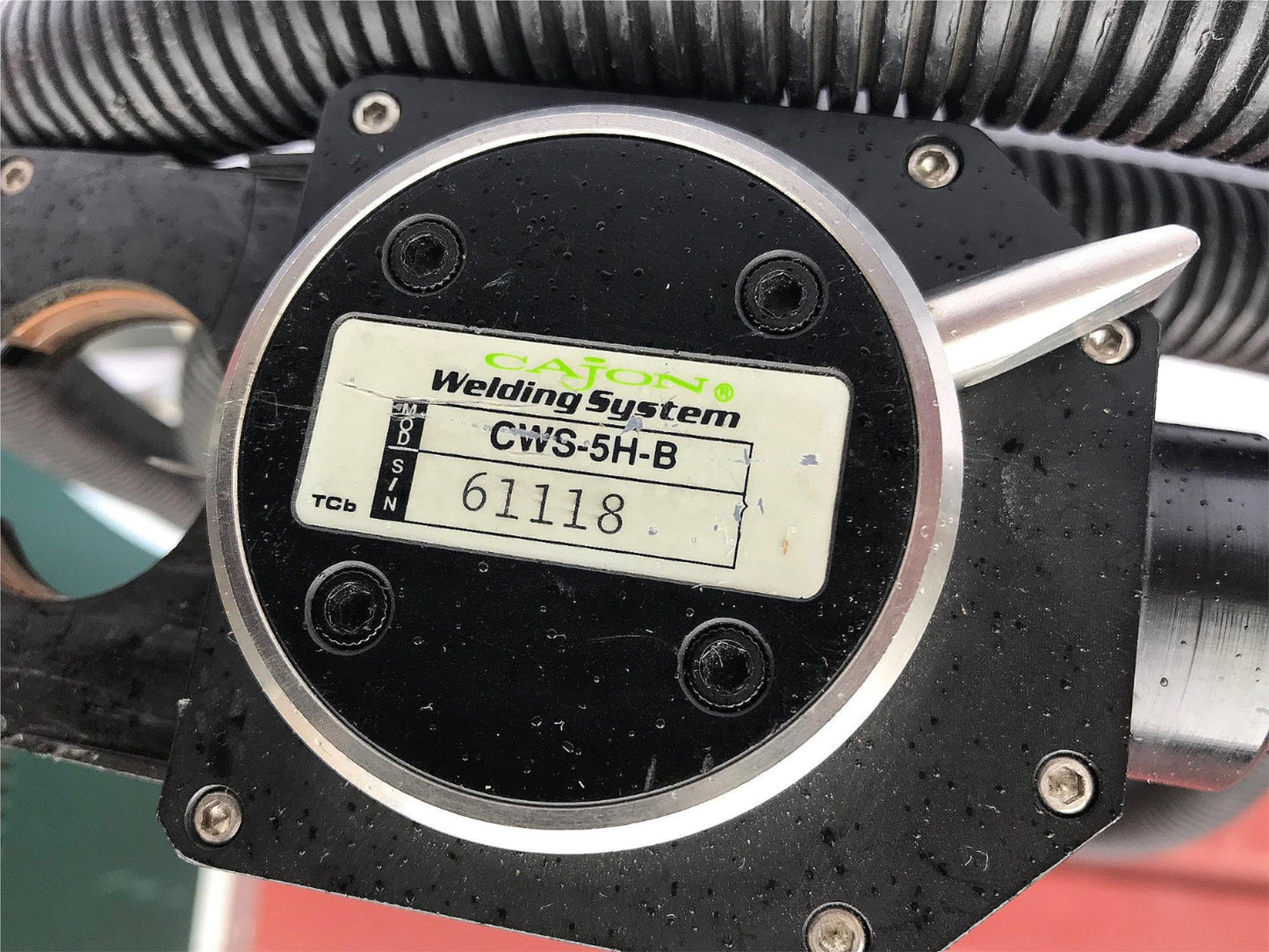 CAJON CWS-D75-1 SWAGELOK TUBE ARC ORBITAL PIPE WELDING POLYSOUDE SYSTEM WELDER