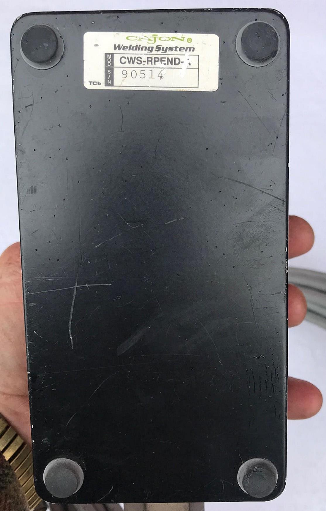 CAJON CWS-D75-1 SWAGELOK TUBE ARC ORBITAL PIPE WELDING POLYSOUDE SYSTEM WELDER