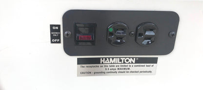 HAMILTON E SERIES PATIENT MEDICAL EXAM TABLE GYNECOLOGY OB GYN FREE SHIP