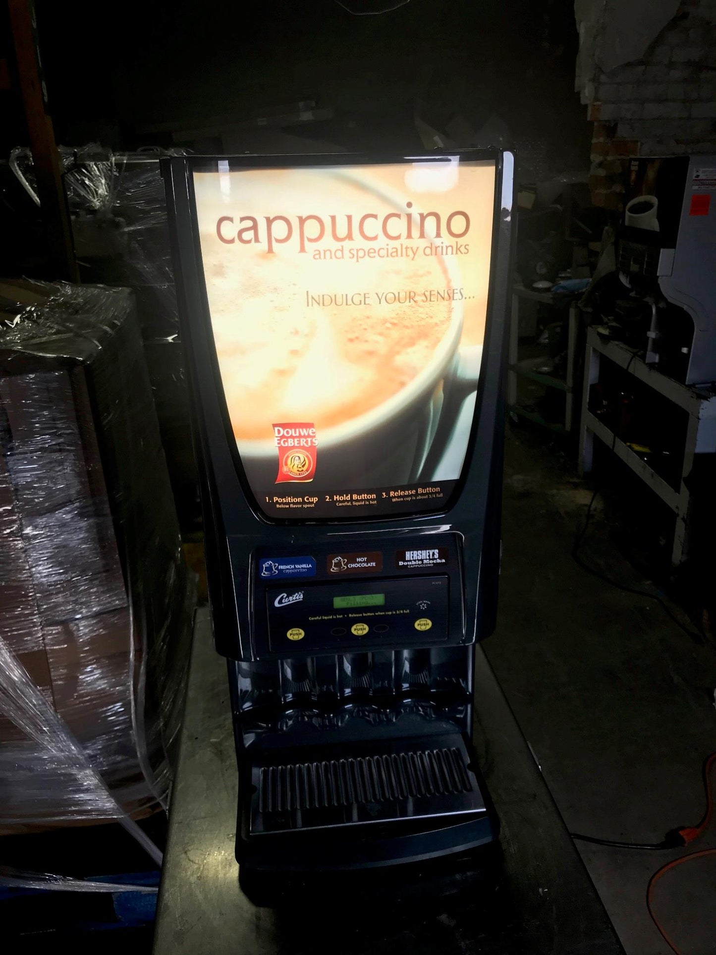 CURTIS SCPCQT3 3 STATION CAFE PRIMO COMMERCIAL CAPUCCINO MACHINE SYSTEM FREESHIP