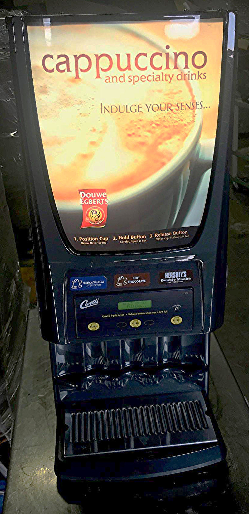 CURTIS SCPCQT3 3 STATION CAFE PRIMO COMMERCIAL CAPUCCINO MACHINE SYSTEM FREESHIP